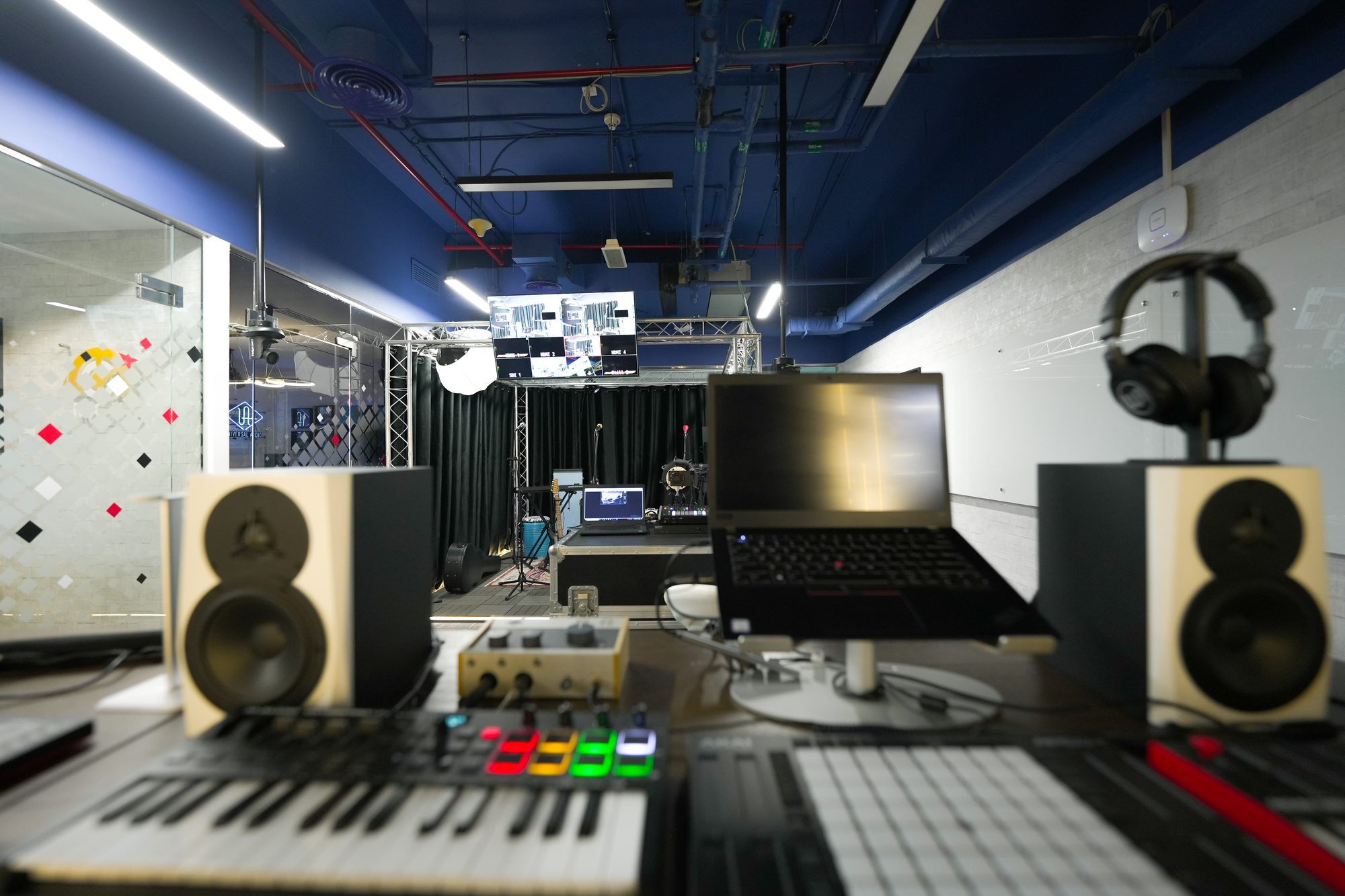 The music room at MCX